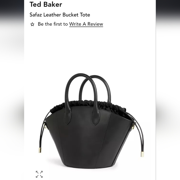 Ted Baker Safaz Leather Bucket Tote - Picture 6 of 9